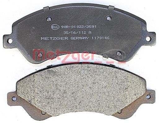 Placute frana METZGER 1170146
